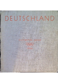 DEUTSCHLAND Olympia Jahr 1936 r.