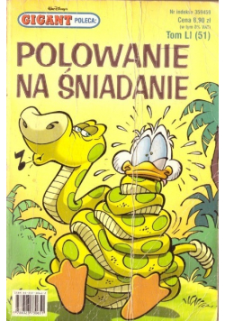 Gigant poleca Tom 51 Polowanie na śniadanie