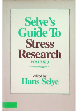 Selyes guide yo stress research