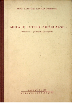 Metale i stopy nieżelazne