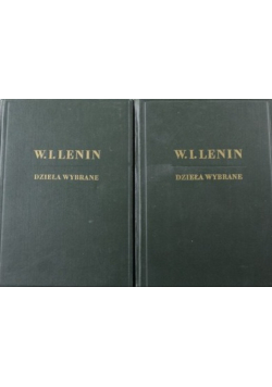 Dzieła wybrane Tom I i II 1949 r.