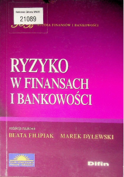 Ryzyko w finansach i bankowości