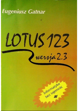 Lotus 123 Wersja 2 3