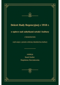 Dekret Rady Regencyjnej z 1918 r.