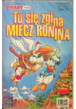 Gigant poleca Tom 8 Tu się zgina miecz Ronina
