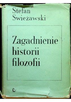 Zagadnienie historii filozofii