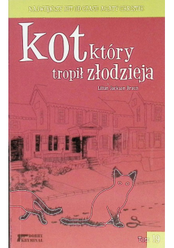 Dobry kryminał Tom 19 Kot który tropił złodzieja