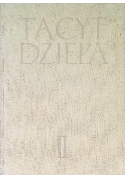 Tacyt Dzieła Tom II