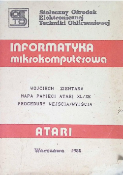 Informatyka mikrokomputerowa Atari