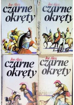 Czarne okręty Tom 1 do 4