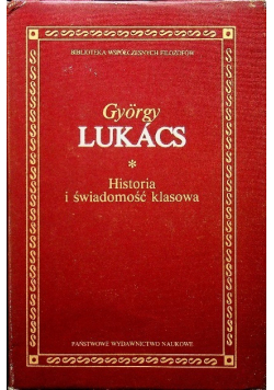 Lukacs Historia i świadomość klasowa
