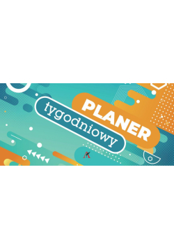 Planer 2026 biurkowy leżący poziomy