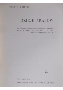 Dzieje Arabów