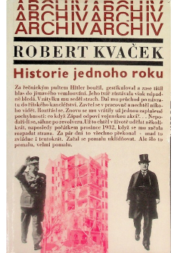 Historie jednoho roku