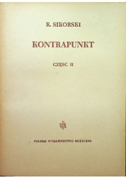 Kontrapunkt Część II