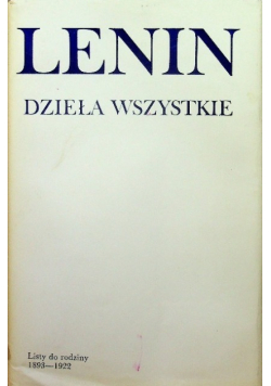 Lenin Dzieła Wszystkie Tom 55