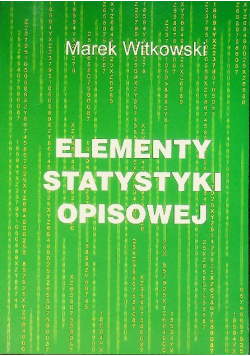 Elementy statystyki opisowej