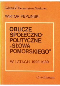 Oblicze społeczno polityczne słowa pomorskiego