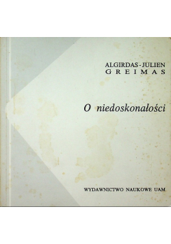 O Niedoskonałości