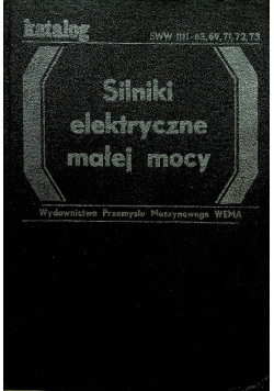 Silniki elektryczne małej mocy