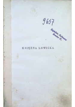 Księżna Łowicka ok. 1930 r.