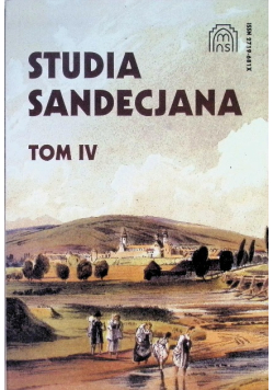 Studia sandecjana Tom 4