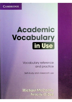 Academic Vocabulary in use