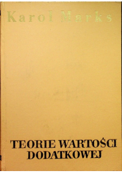 Teorie wartości dodatkowej