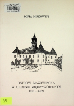 Ostrów mazowiecka w okresie międzywojennym