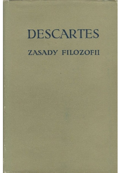 Descartes Zasady Filozofii
