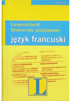 Langenscheidt słownictwo podstawowe język francuski