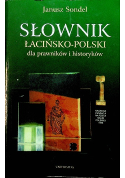 Słownik łacinsko polski dla prawników i historyków