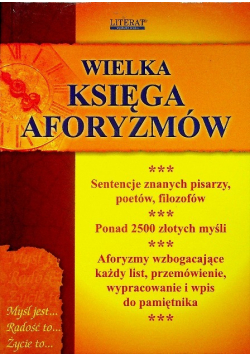 Wielka księga aforyzmów