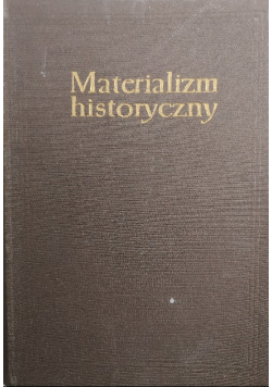 Materializm historyczny