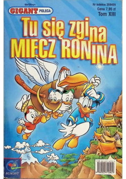 Gigant poleca Tom 8 Tu się zgina miecz Ronina