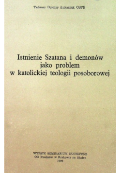 Istnienie Szatana i demonów jako problem w katolickiej teologii posoborowej