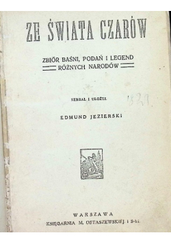 Ze świata czarów 1911 r.