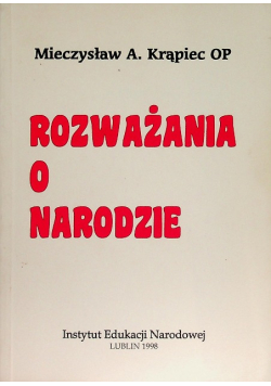 Rozważania o narodzie