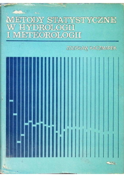Metody statystyczne w hydrologii i meteorologii