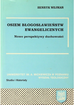 Osiem błogosławieństw ewangelicznych