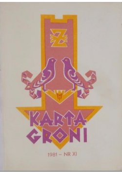 Karta Groni Nr. XI