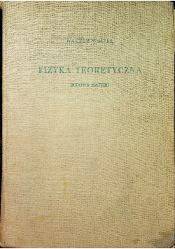 Fizyka teoretyczna Tom I część 1