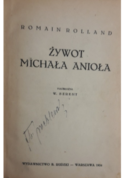 Żywot Michała Anioła
