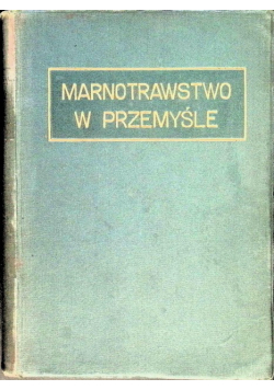 Marnotrawstwo w przemyśle 1926 r.