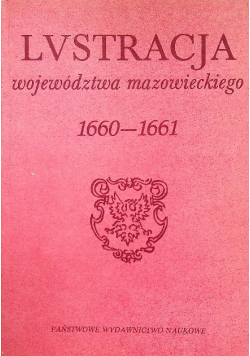 Lustracja województwa mazowieckiego 1660 - 1661