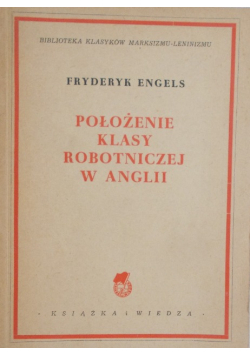Położenie klasy robotniczej w Anglii