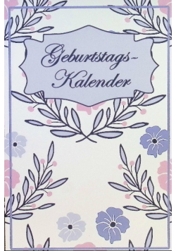 Geburtstags Kalender