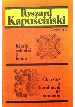 Kirgiz schodzi z konia