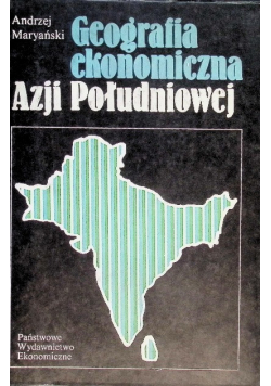 Geografia ekonomiczna Azji Południowej