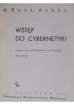 Wstęp do cybernetyki